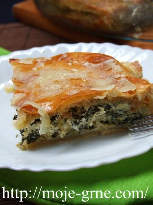 pita sa blitvom i ovčjim sirom pita sa blitvom i ovčjim sirom