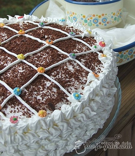 COKOLADNA TORTA SA VISNJAMA metalac & moje grne COKOLADNA TORTA SA VISNJAMA metalac & moje grne