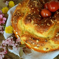 Uskršnja slatka pletenica