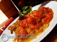 Đuveč sa šeri paradajzom