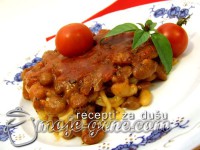 Pasulj sa špagetama