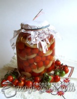 Čeri (cherry) paradajz sa lukom