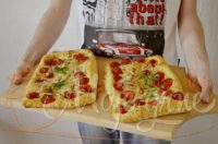 Lisnato testo sa mini paradajzom