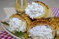 Gurmanska salata u fišecima od testa