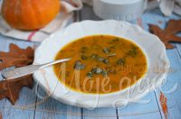 Čorba od bundeve sa blitvom i graškom