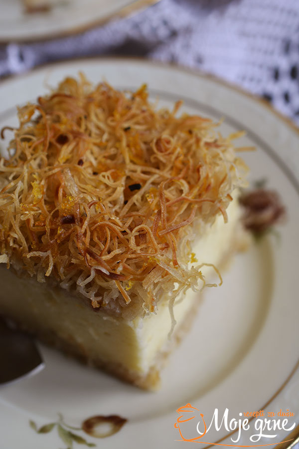 Kadaif Galaktobureko kolač