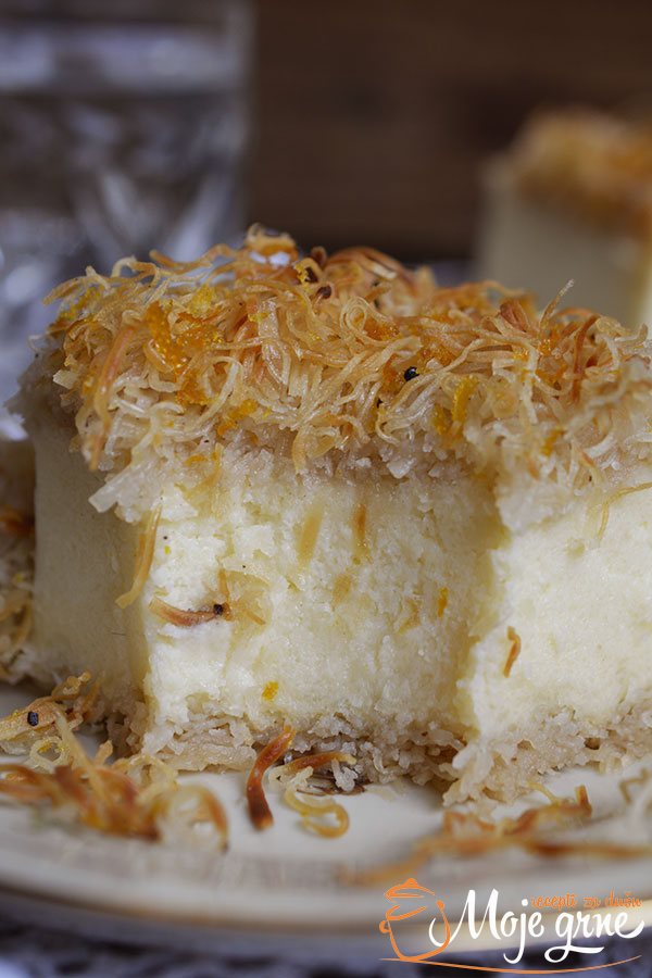 Kadaif Galaktobureko kolač