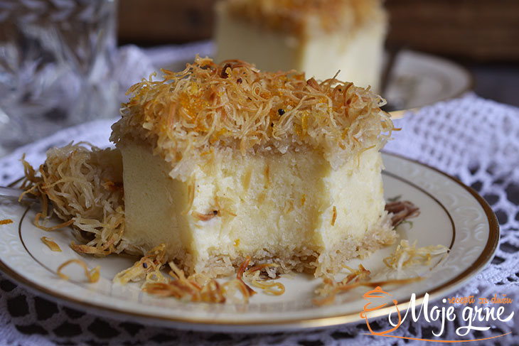 Kadaif Galaktobureko kolač